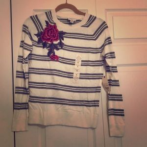 Women’s NWT Long Sleeve St.John’sBay Crew Sweater